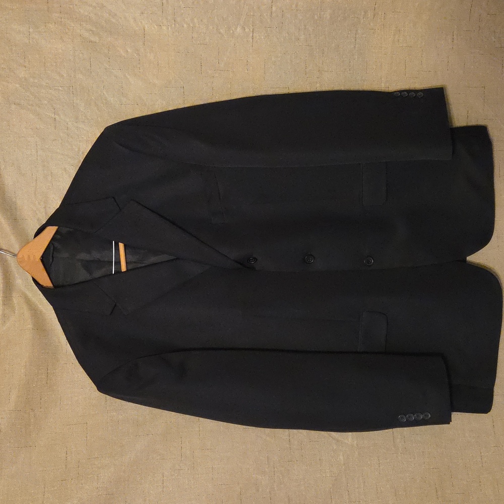 Sergio Martini Classic Black Men's Blazer